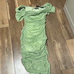 Misguided ruched dress